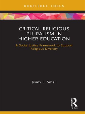 cover image of Critical Religious Pluralism in Higher Education